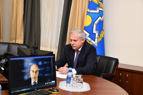 Генеральный секретарь ОДКБ Станислав Зась обсудил с заместителем Генерального секретаря ООН Владимиром Воронковым ситуацию в Афганистане   