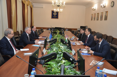 Генеральный секретарь ОДКБ встретился с Послом Таджикистана в России