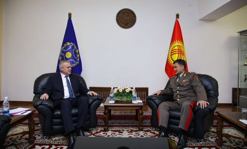 Генеральный секретаь ОДКБ Станислав Зась в Бишкеке провел встречи с Начальником Генштаба и Секретарем Совета Безопасности  Кыргызстана