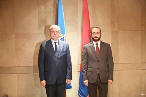 Генеральный секретарь  ОДКБ  встретился с Министром иностранных дел  Армении 