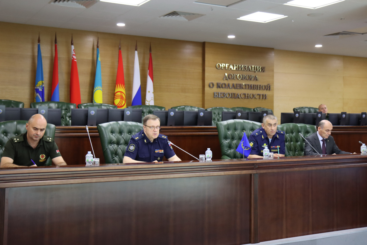 Состоялась совместная тренировка Объединенного штаба и Секретариата ОДКБ с участием оперативных групп государств – членов Организации