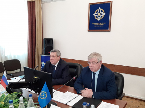 Выступление Заместителя Генерального секретаря ОДКБ Валерия Семерикова на совещании руководителей национальных штабов государств - членов ОДКБ по проведению операции "ПРОКСИ" Выступление Заместителя Генерального секретаря ОДКБ Валерия Семерикова на совещании руководителей национальных штабов государств - членов ОДКБ по проведению операции "ПРОКСИ"