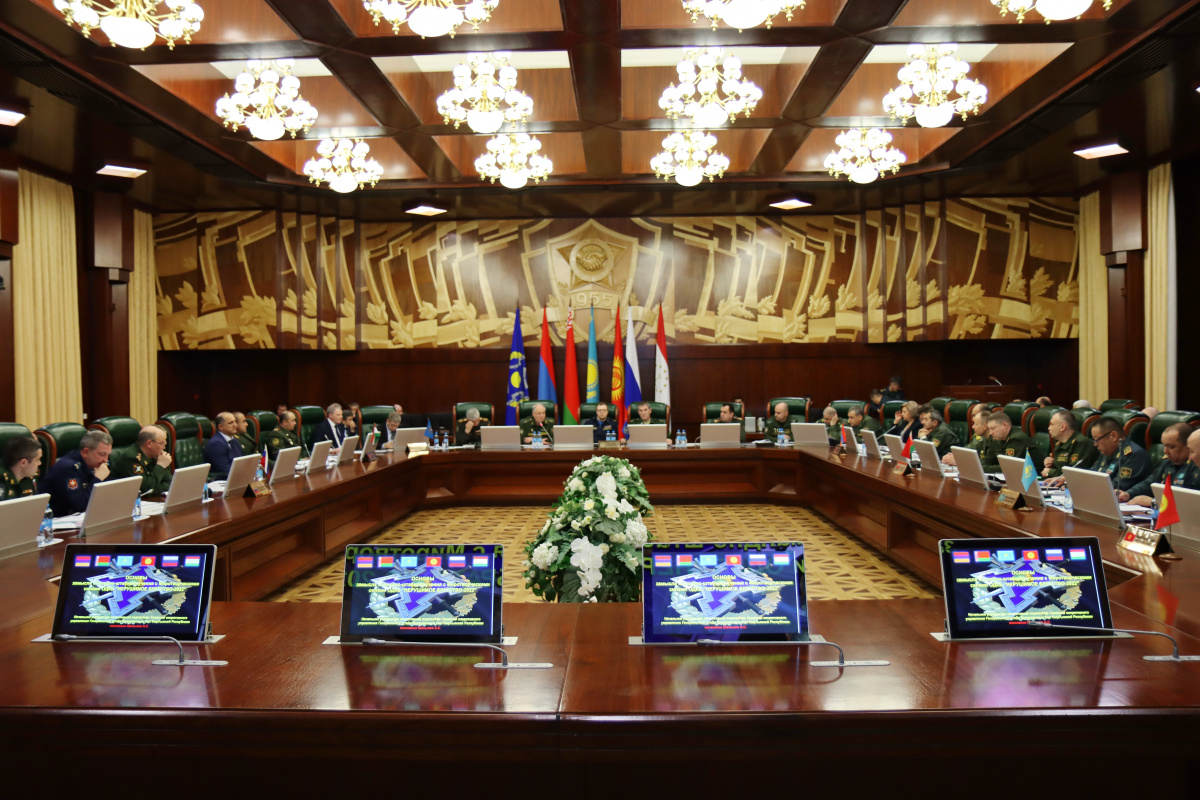 В Объединенном штабе ОДКБ состоялись первые штабные переговоры по подготовке совместных учений с Коллективными силами ОДКБ в 2022 году