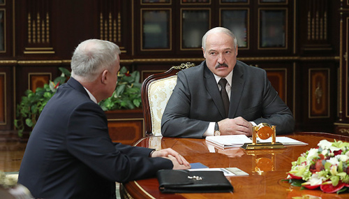 Президент Беларуси Александр Лукашенко встретился с Генеральным секретарем ОДКБ Станиславом Засем Президент Беларуси Александр Лукашенко встретился с Генеральным секретарем ОДКБ Станиславом Засем