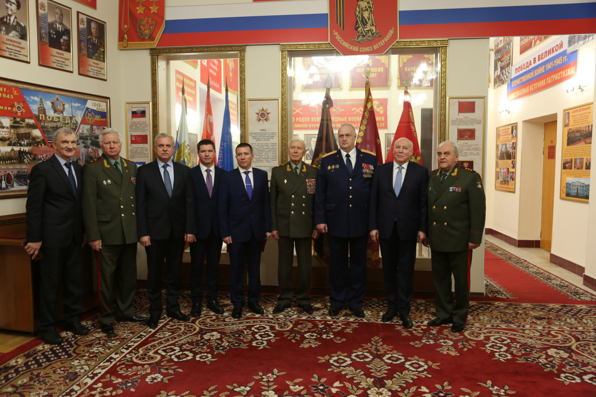 Генеральный секретарь ОДКБ Станислав Зась встретился с руководством Российского Союза Ветеранов   