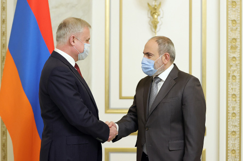 Премьер-министр Армении Никол Пашинян принял Генерального секретаря ОДКБ Станислава Зася, 23.12.2021, Ереван Премьер-министр Армении Никол Пашинян принял Генерального секретаря ОДКБ Станислава Зася, 23.12.2021, Ереван