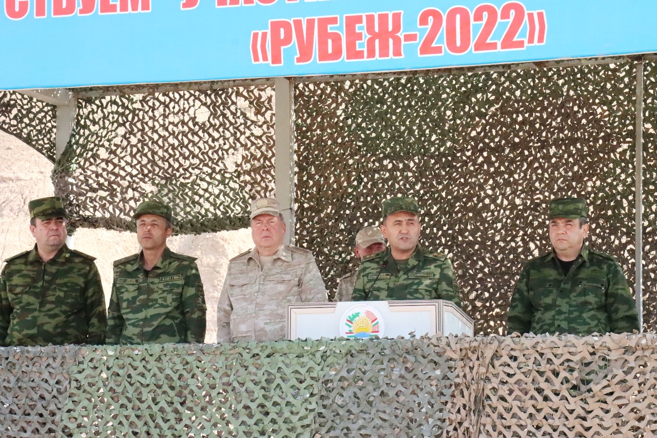 Начало активной фазы учения с КСБР ЦАР "Рубеж-2022" в Таджикистане 17.10.2022 Начало активной фазы учения с КСБР ЦАР "Рубеж-2022" в Таджикистане 17.10.2022