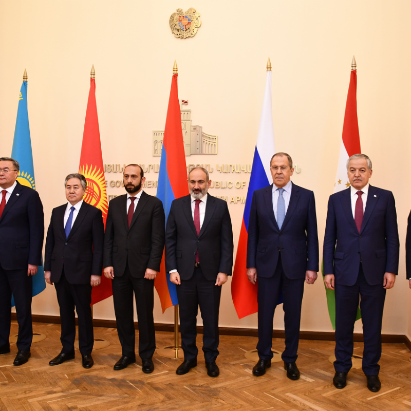 Заседание Совета министров иностранных дел Организации Договора о коллективной безопасности, Ереван, 10.06.2022