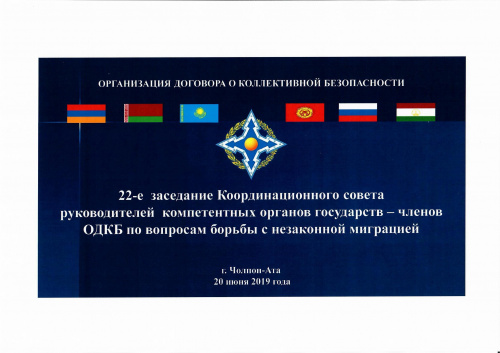 Координационный совет по вопросам борьбы с незаконной миграцией рассмотрит итоги проведения операции «Нелегал» Координационный совет по вопросам борьбы с незаконной миграцией рассмотрит итоги проведения операции «Нелегал»