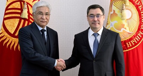 Президент Кыргызской Республики Садыр Жапаров встретился с Генеральным секретарём ОДКБ