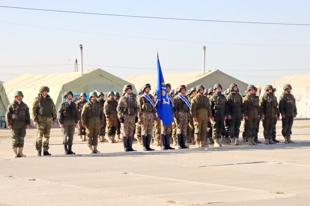 Коллективные силы ОДКБ отрабатывают задачи очередного этапа учений ОДКБ в Казахстане 