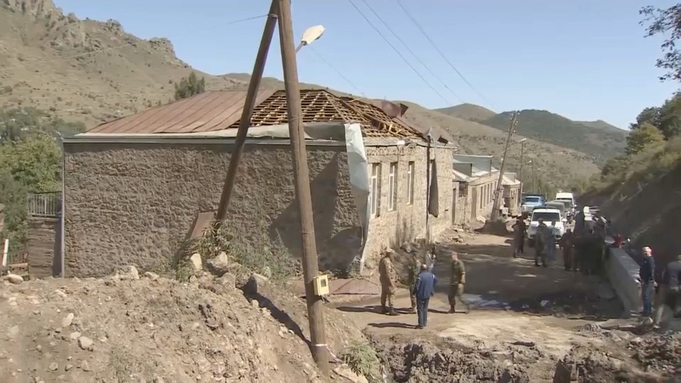 Передовая группа Миссии ОДКБ посетила несколько участков на границе Армении и Азербайджана