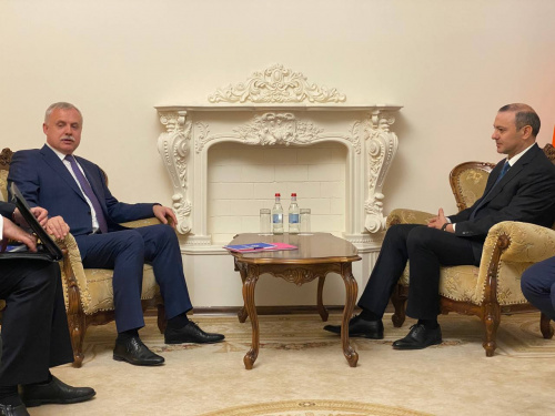 Генеральный секретарь ОДКБ  встретился с Секретарем Совета Безопасности Армении 