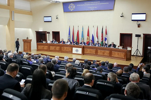 5 ноября 2019 года в Ереване состоялось выездное XII пленарное заседание Парламентской Ассамблеи Организации Договора о коллективной безопасности.