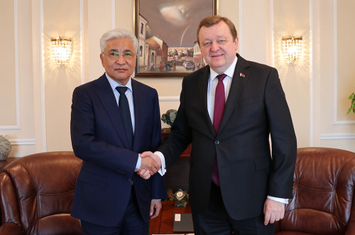 Состоялась встреча Министра иностранных дел Беларуси с Генеральным секретарем ОДКБ