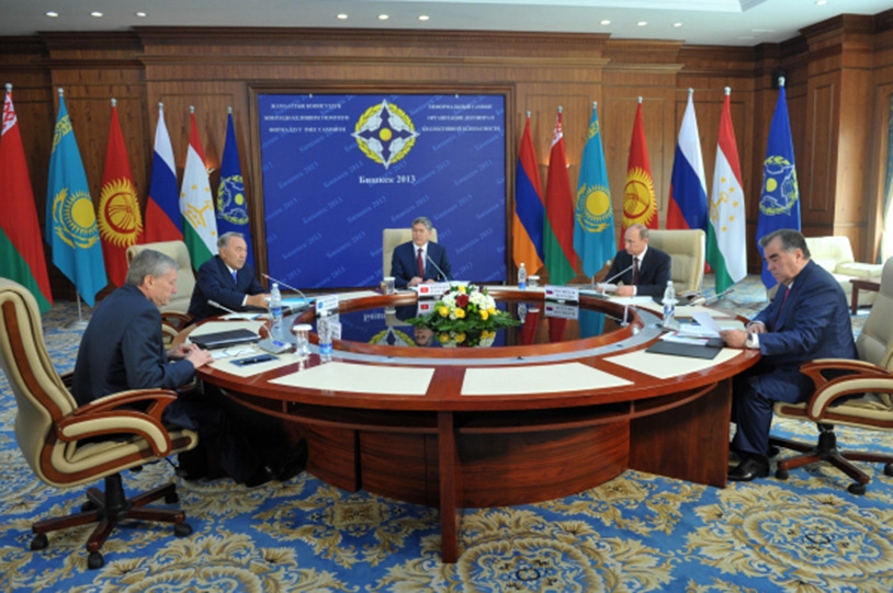 Неформальная встреча глав государств-членов ОДКБ Центрально-Азиатского региона  в Бишкеке 28 мая 2013 года