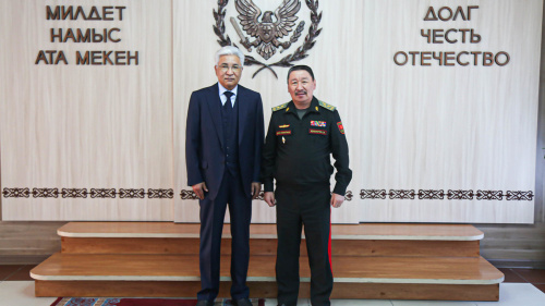 Состоялась встреча Министра обороны Кыргызстана с Генеральным секретарем ОДКБ