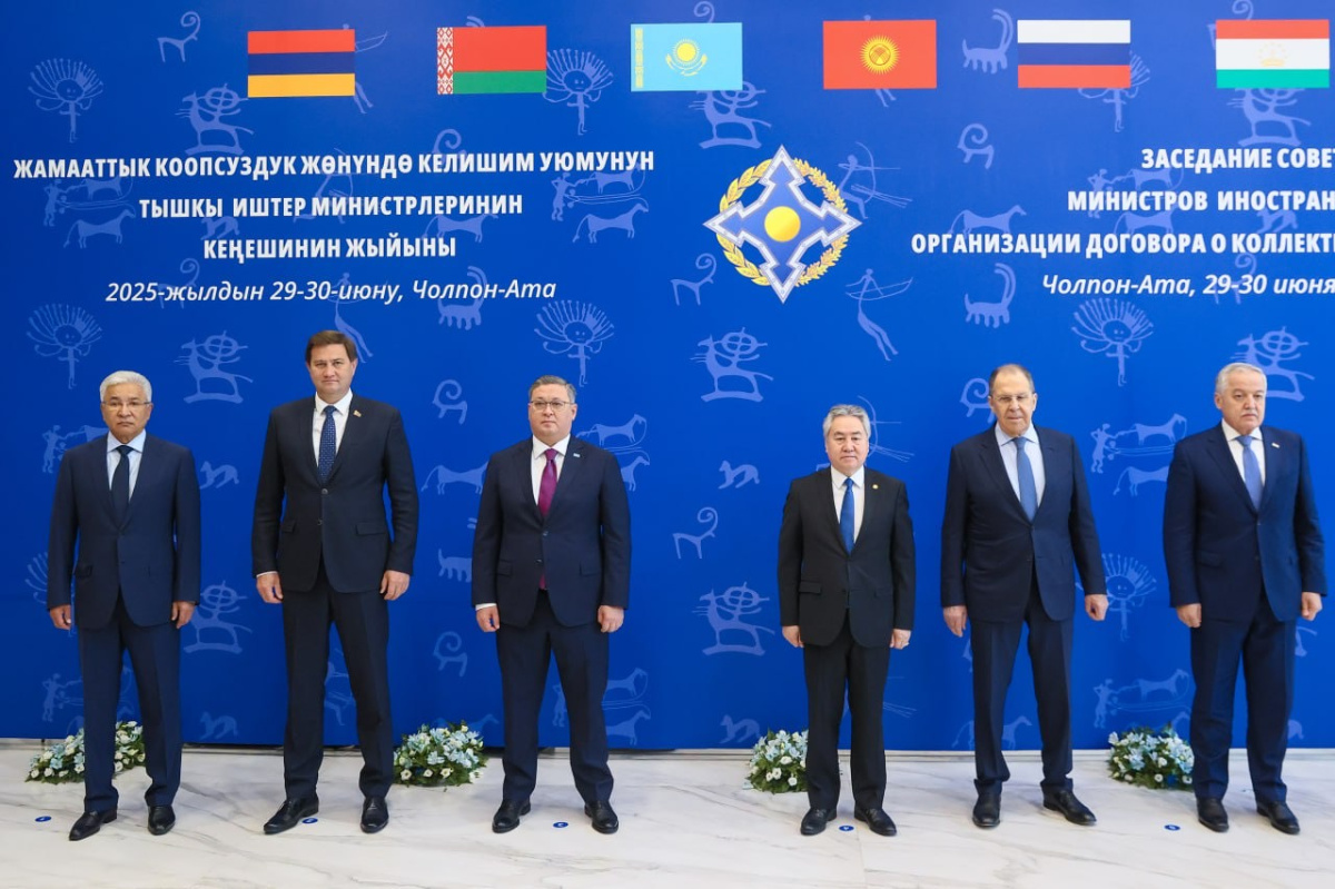 В Кыргызстане состоялось очередное заседание Совета министров иностранных дел ОДКБ