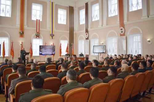 Учебно-методический сбор с руководителями базовых учебно-методических и научно-исследовательских организаций ОДКБ по координации совместной подготовки военных кадров и научной работы