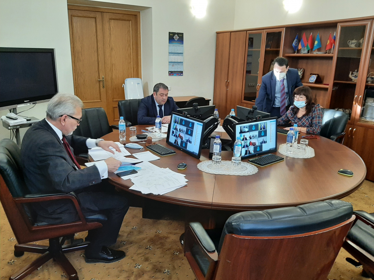 Состоялось заседание Рабочей группы по Афганистану при СМИД ОДКБ 