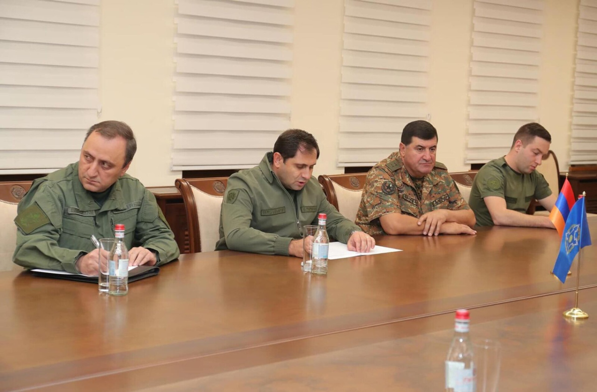 Передовая группа Миссии ОДКБ  продолжает работу в Республике Армения