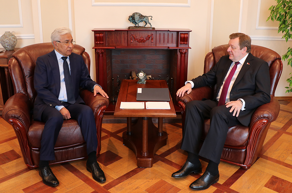 Состоялась встреча Министра иностранных дел Беларуси с Генеральным секретарем ОДКБ