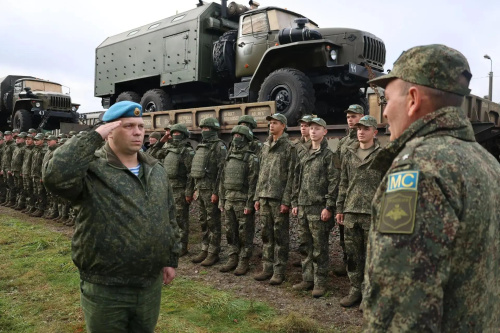 Российские военнослужащие прибыли в Республику Беларусь для участия в учениях с Миротворческими силами ОДКБ «Нерушимое братство-2026» и «Барьер-2026»