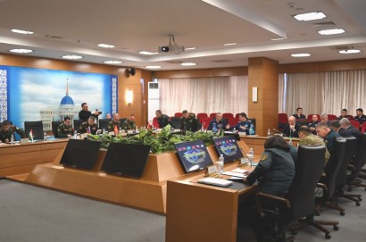 В Казахстане проводится Сбор с должностными лицами национальных органов, уполномоченных на взаимодействие с Центром кризисного реагирования ОДКБ В Казахстане проводится Сбор с должностными лицами национальных органов, уполномоченных на взаимодействие с Центром кризисного реагирования ОДКБ