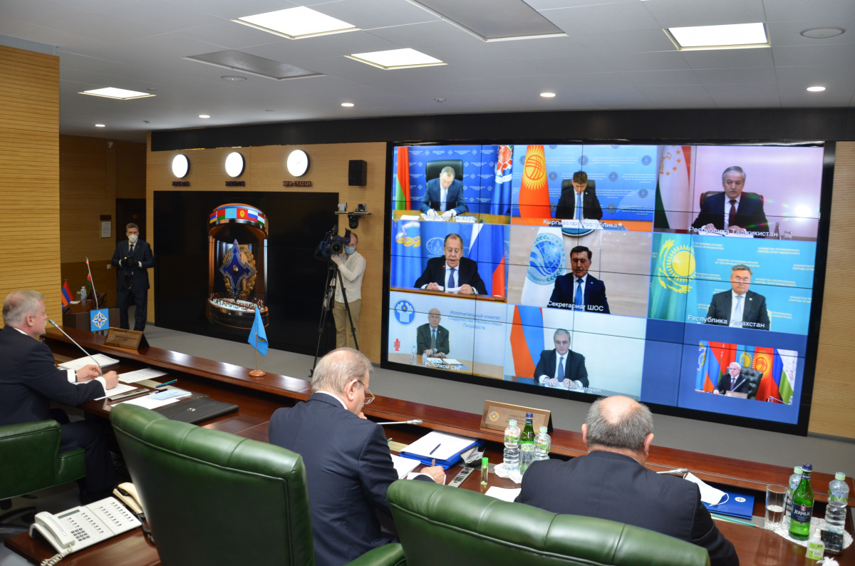 Совет министров иностранных дел ОДКБ в режиме видеоконференции 26 мая обсудил перспективы развития международной и региональной безопасности