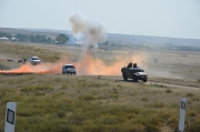Засада на "боевиков" силами спецназа ФСКН России из состава формирований сил специального назначения КСОР с участием спецназа военной разведки