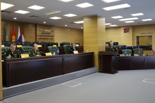 В ОДКБ состоялась стратегическая командно-штабная тренировка, направленная на отработку вопросов развертывания сил и средств системы коллективной безопасности в Центрально-Азиатском регионе В ОДКБ состоялась стратегическая командно-штабная тренировка, направленная на отработку вопросов развертывания сил и средств системы коллективной безопасности в Центрально-Азиатском регионе