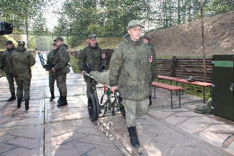 Преподаватели и курсанты российской Военно-медицинской академии им. С.М.Кирова впервые задействованы в учениях ОДКБ в Казахстане  