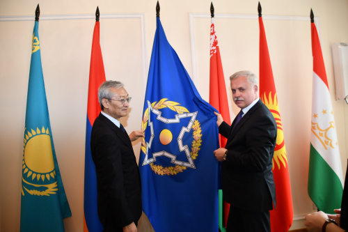 Генеральный секретарь ОДКБ встретился  с Генеральным секретарем ШОС