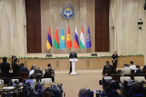 Генеральный секретарь ОДКБ подвел итоги деятельности Организации и проинформировал о результатах заседания Совета коллективной безопасности