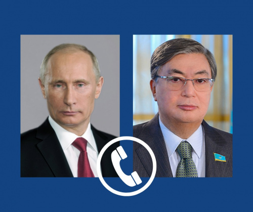 Состоялся телефонный разговор Президента России Владимира Путина и Президента Казахстана Касым-Жомарта Токаева Состоялся телефонный разговор Президента России Владимира Путина и Президента Казахстана Касым-Жомарта Токаева