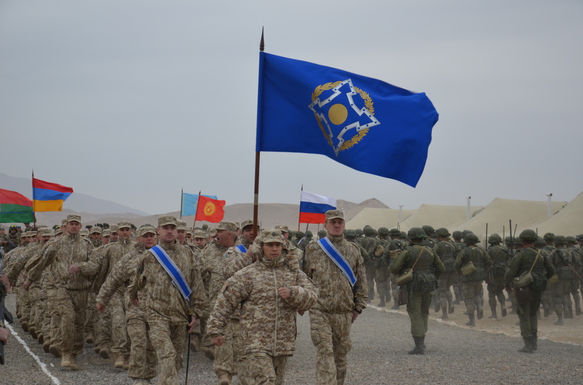 Коллективные силы ОДКБ направляются в Казахстан для участия в совместных учениях