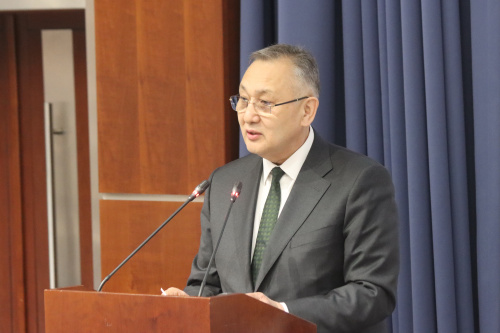 Выступление Генерального секретаря ОДКБ на открытии Международной научно-практической конференции «Контуры новой архитектуры коллективной безопасности:  актуальные вопросы информационно-аналитического партнерства ОДКБ»