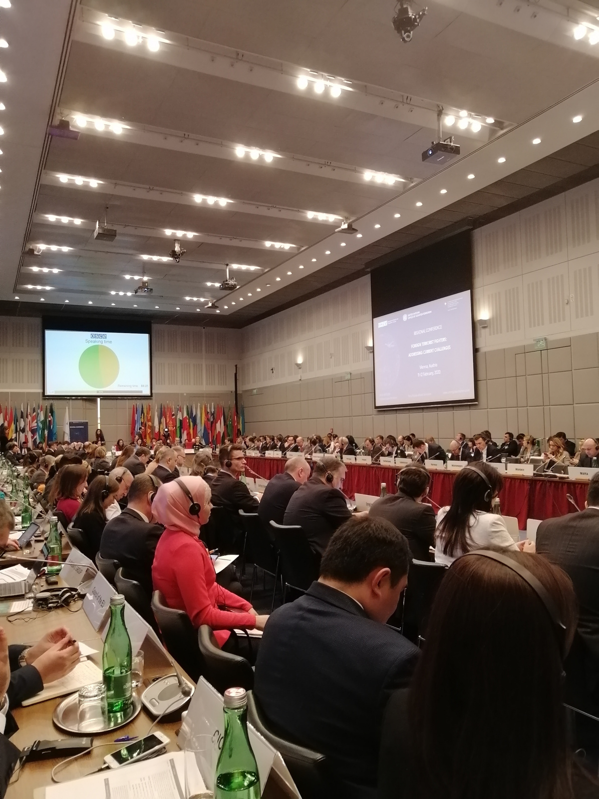 Делегация ОДКБ приняла участие в Совместной антитеррористической  конференции ООН и ОБСЕ в Вене