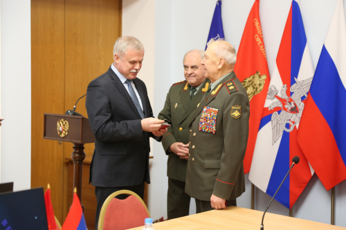 Генеральный секретарь ОДКБ Станислав Зась встретился с руководством Российского Союза Ветеранов   