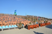 Контингенты КСОР на концерте на полигоне